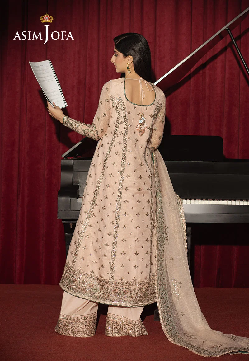 AJPF-33 EMBROIDERED ZARI NET AYUDHIA 3 PCS - view 2