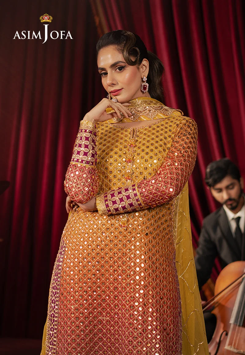 AJPF-25 EMBROIDERED CHIFFON 3 PCS - view 4