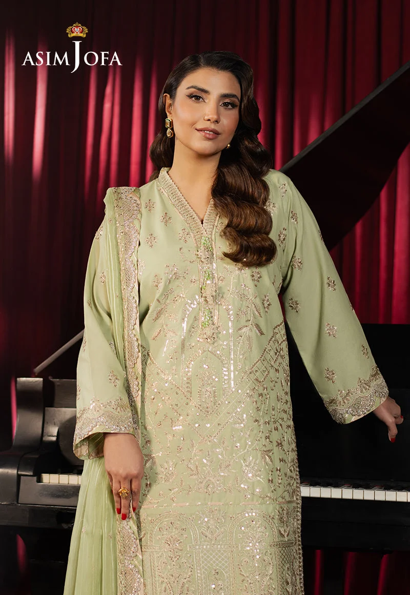 AJPF-22 EMBROIDERED BOSKI SILK 3 PCS - view 3