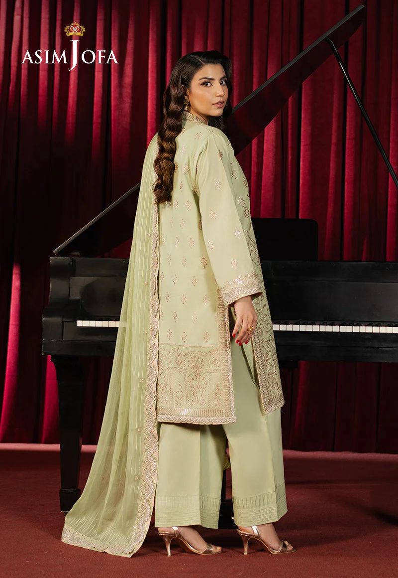 AJPF-22 EMBROIDERED BOSKI SILK 3 PCS - view 2