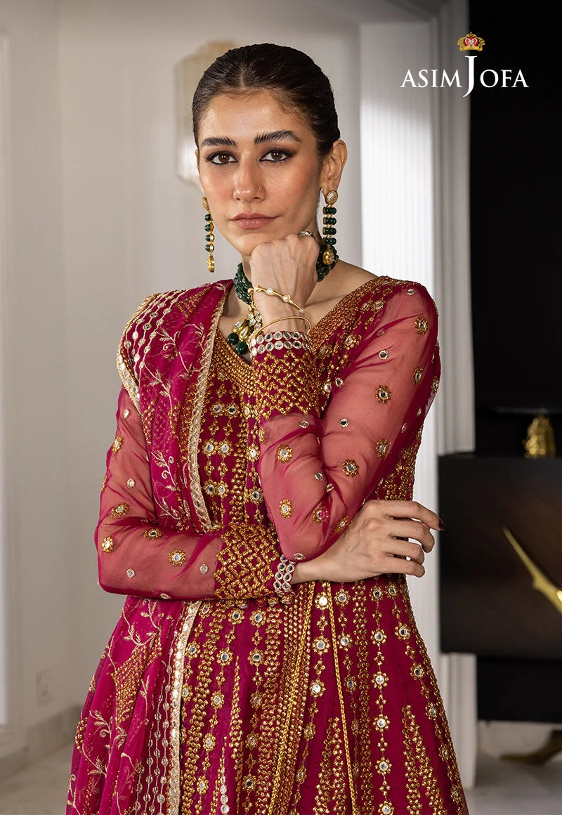 AJJH-08 EMBROIDERED ORGANZA 3 PCS - view 5