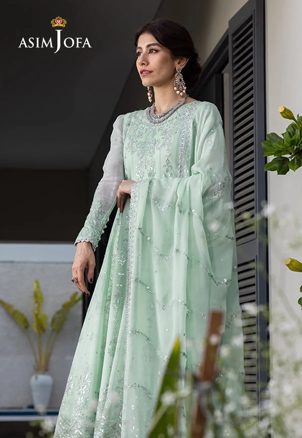 AJJH-04 EMBROIDERED CHIFFON 3 PCS - view 3