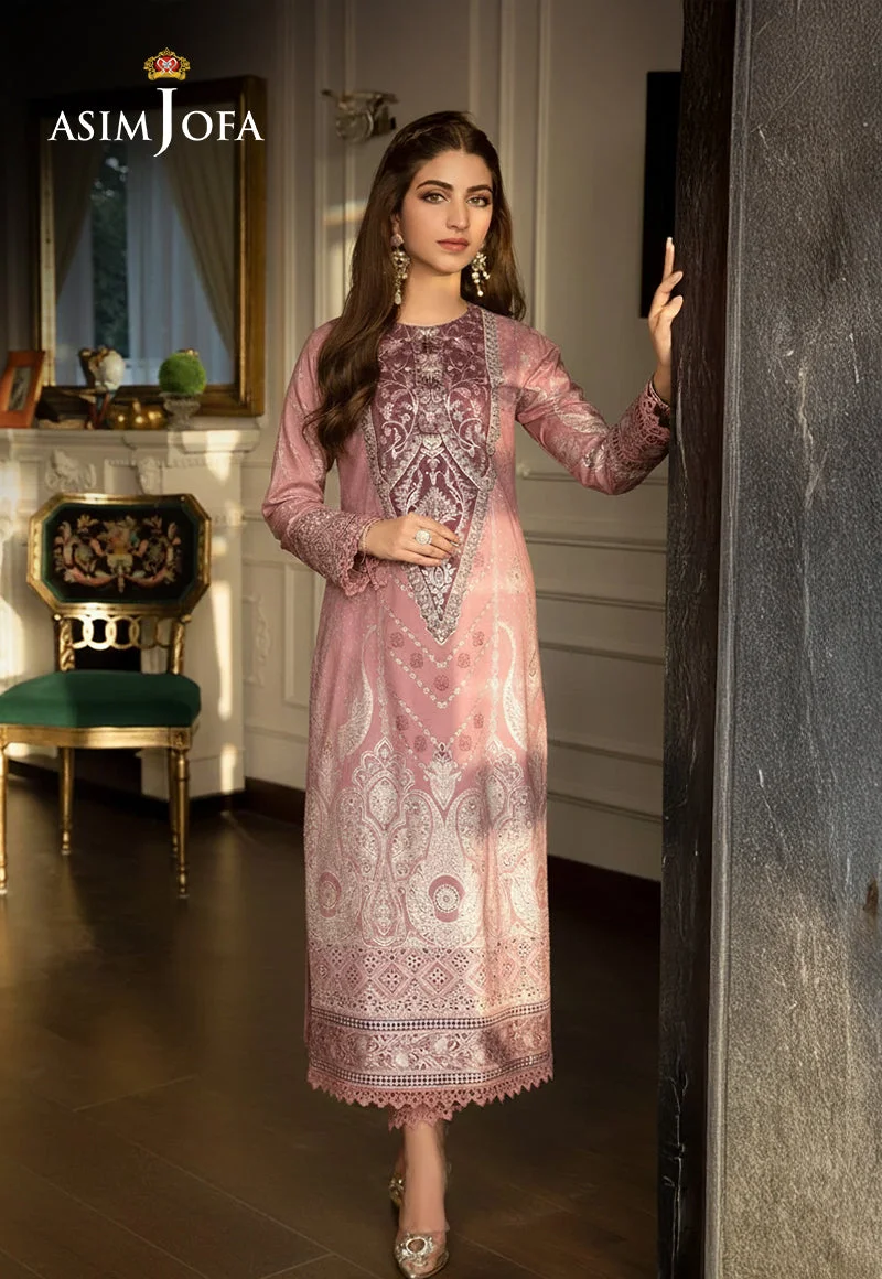 AJSO-303 Unstitched 2 Pcs Shirt Trouser