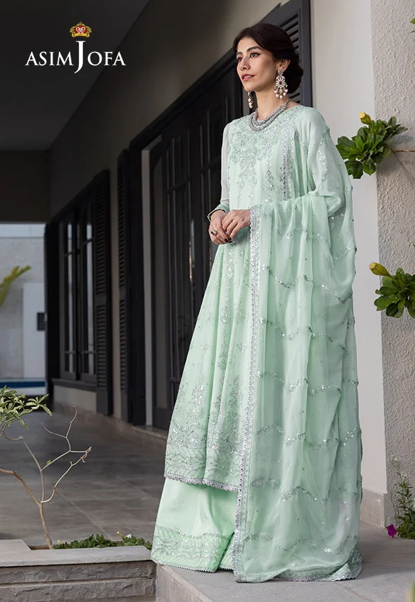 AJJH-04 EMBROIDERED CHIFFON 3 PCS - view 4