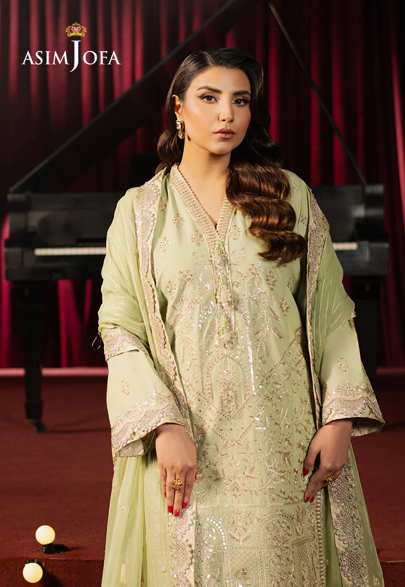 AJPF-22 EMBROIDERED BOSKI SILK 3 PCS - view 4