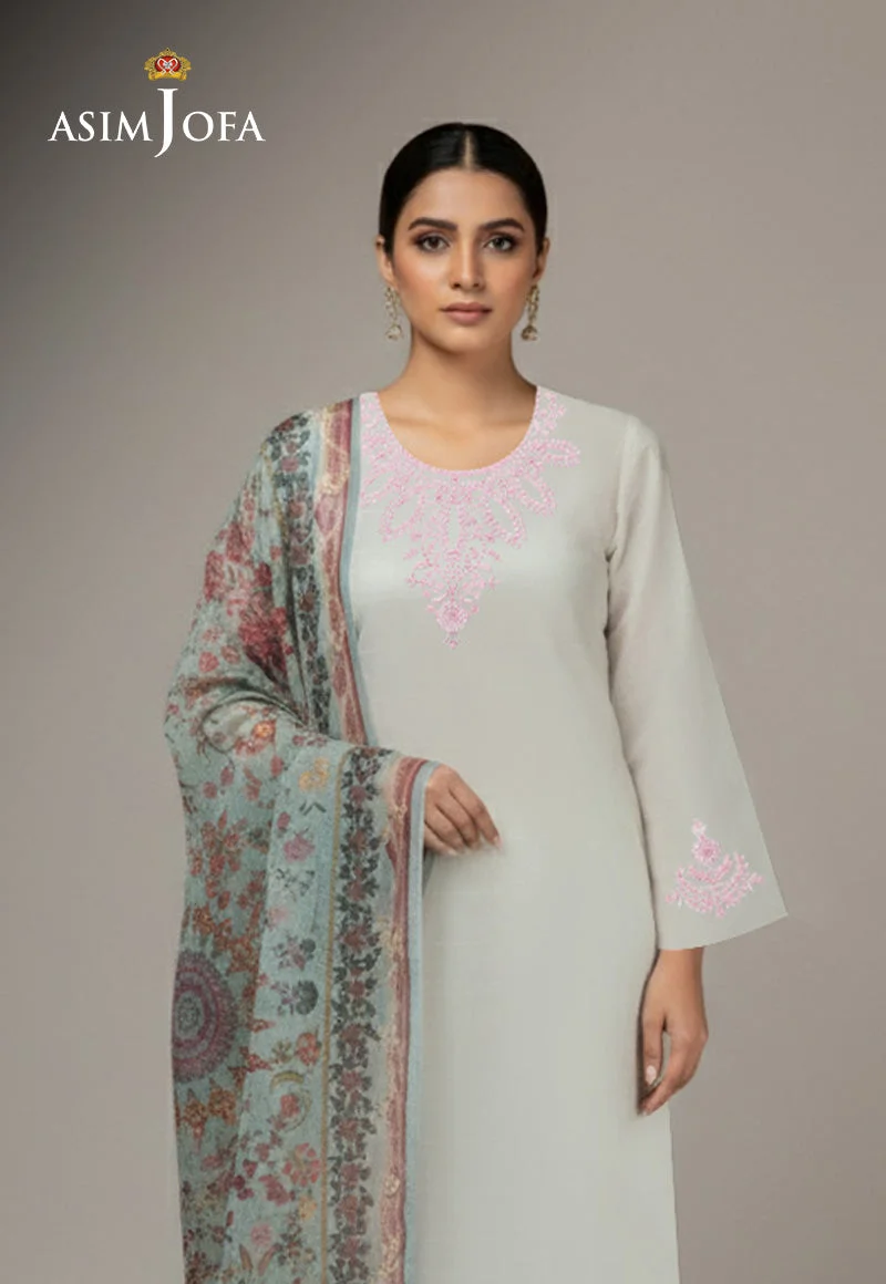 AJSO-402 Unstitched 2 Pcs Shirt Dupatta