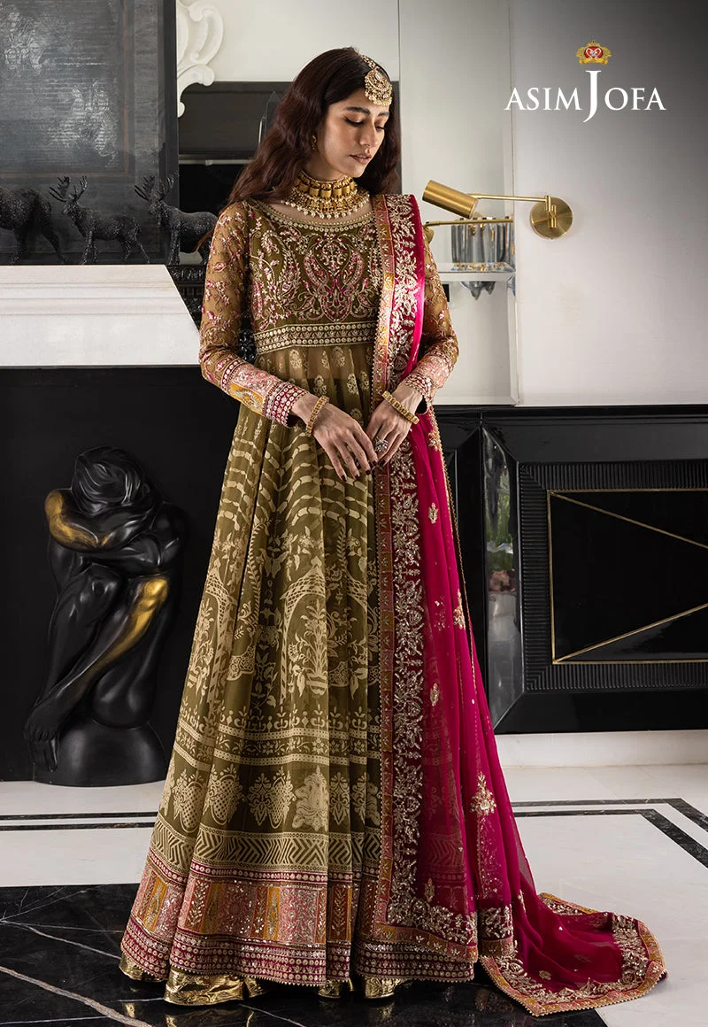 AJJH-03 EMBROIDERED CHIFFON 3 PCS - view 4