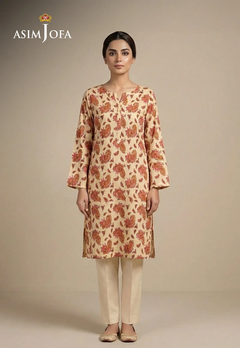 AJSO-340 Unstitched 2 Pcs Shirt Trouser