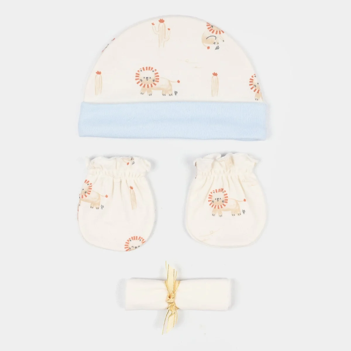 Boys Cotton Interlock 4 Pcs Gift Set 292-001-Blue - view 2