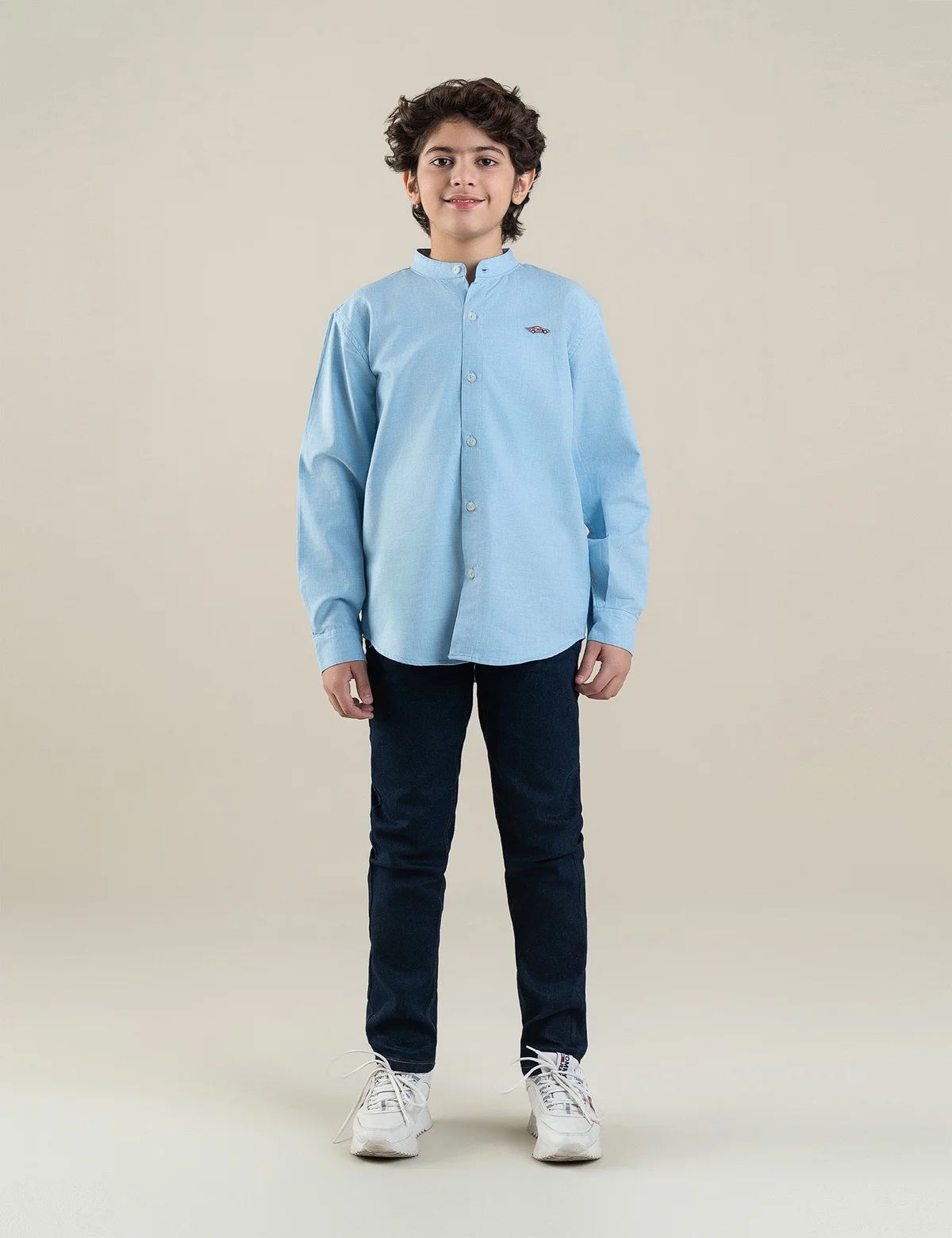 BUTTON DOWN PRINTED SHIRT