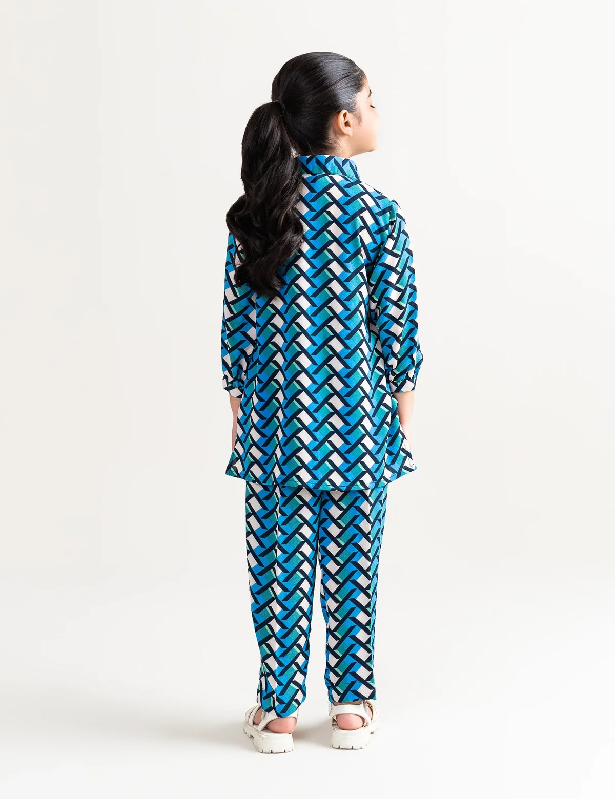 2 PIECE GEORGETTE PRINTED SUIT - view 3