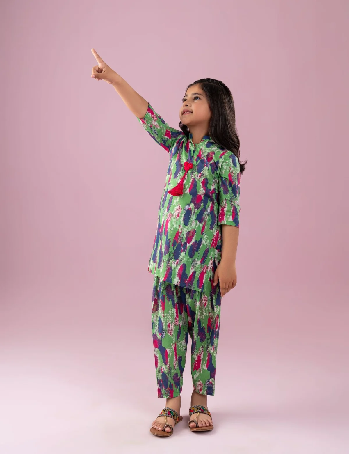 2 PIECE PRINTED SUIT