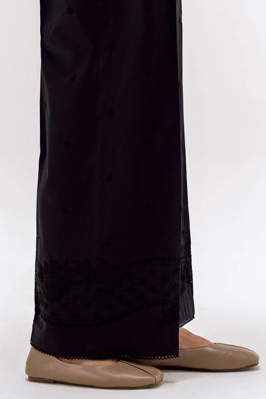 EMBROIDERED CULOTTE PANTS