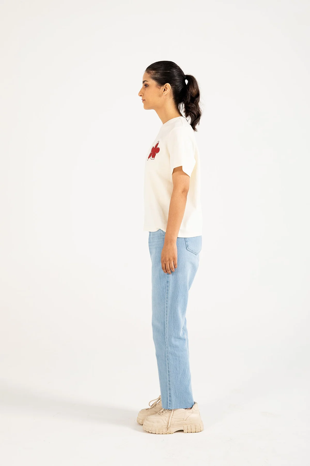 TEXTURED KNIT TOP - view 2