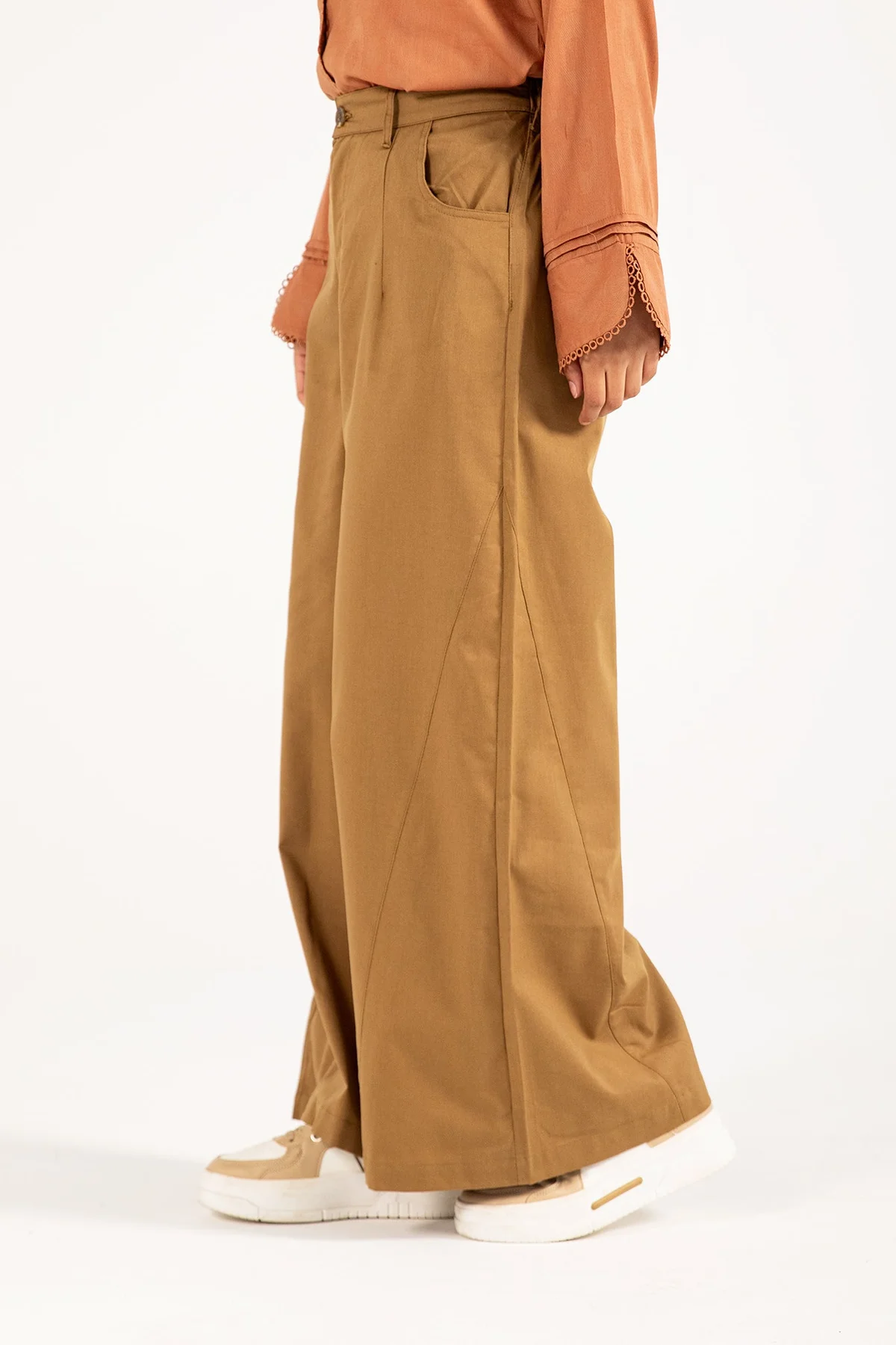 MEGA WIDE PANELLED PANTS - view 2