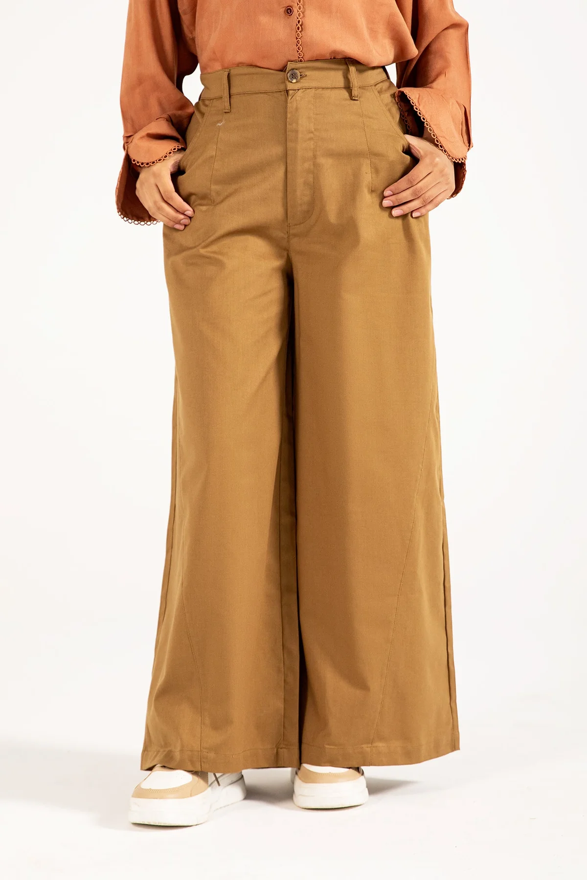 MEGA WIDE PANELLED PANTS