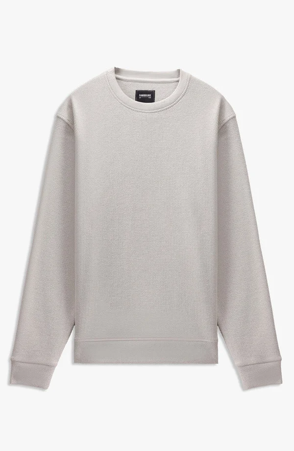 Full Sleeve Jumbo Pique Sweatshirt - W25SFL01 - Sand, Regular Fit