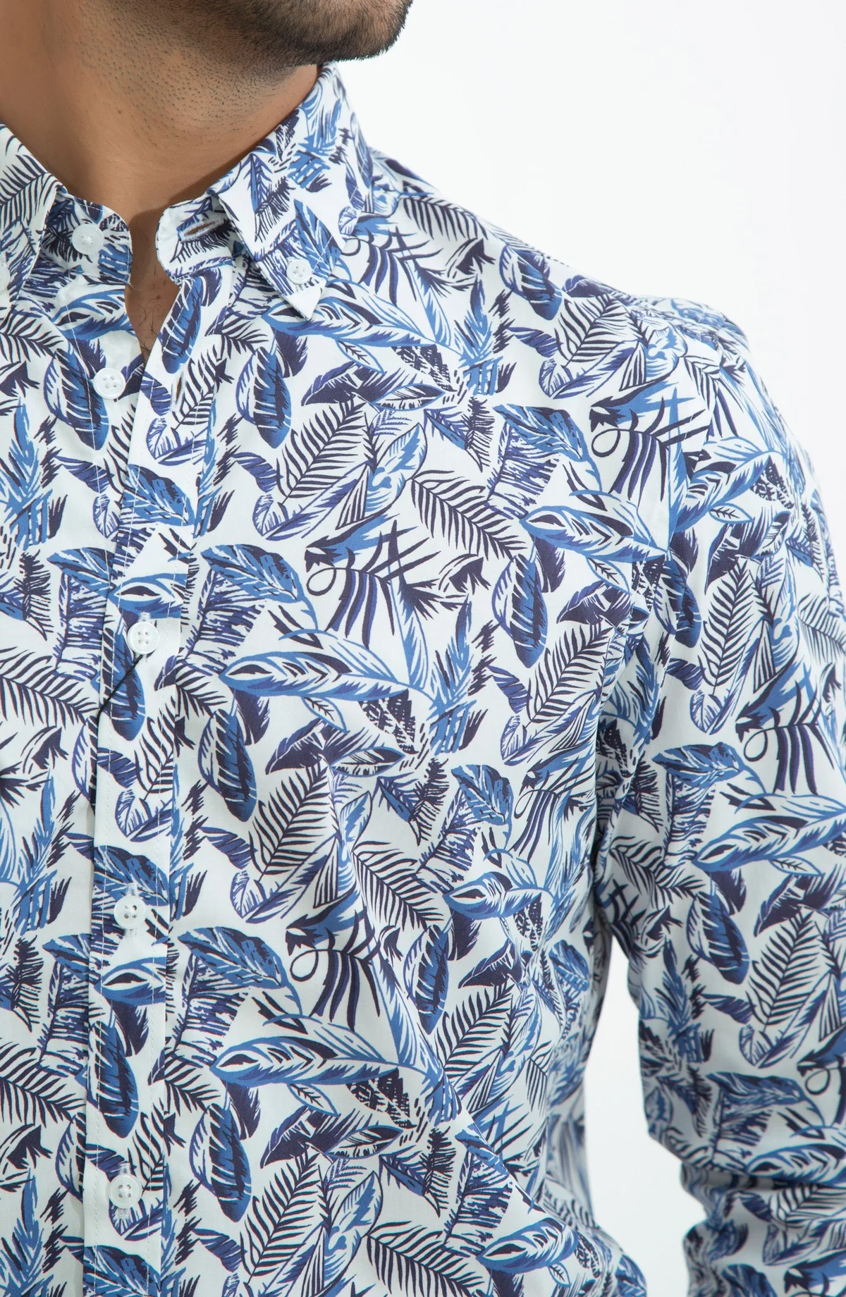 PRINTED SHIRT  - WHITE - view 2