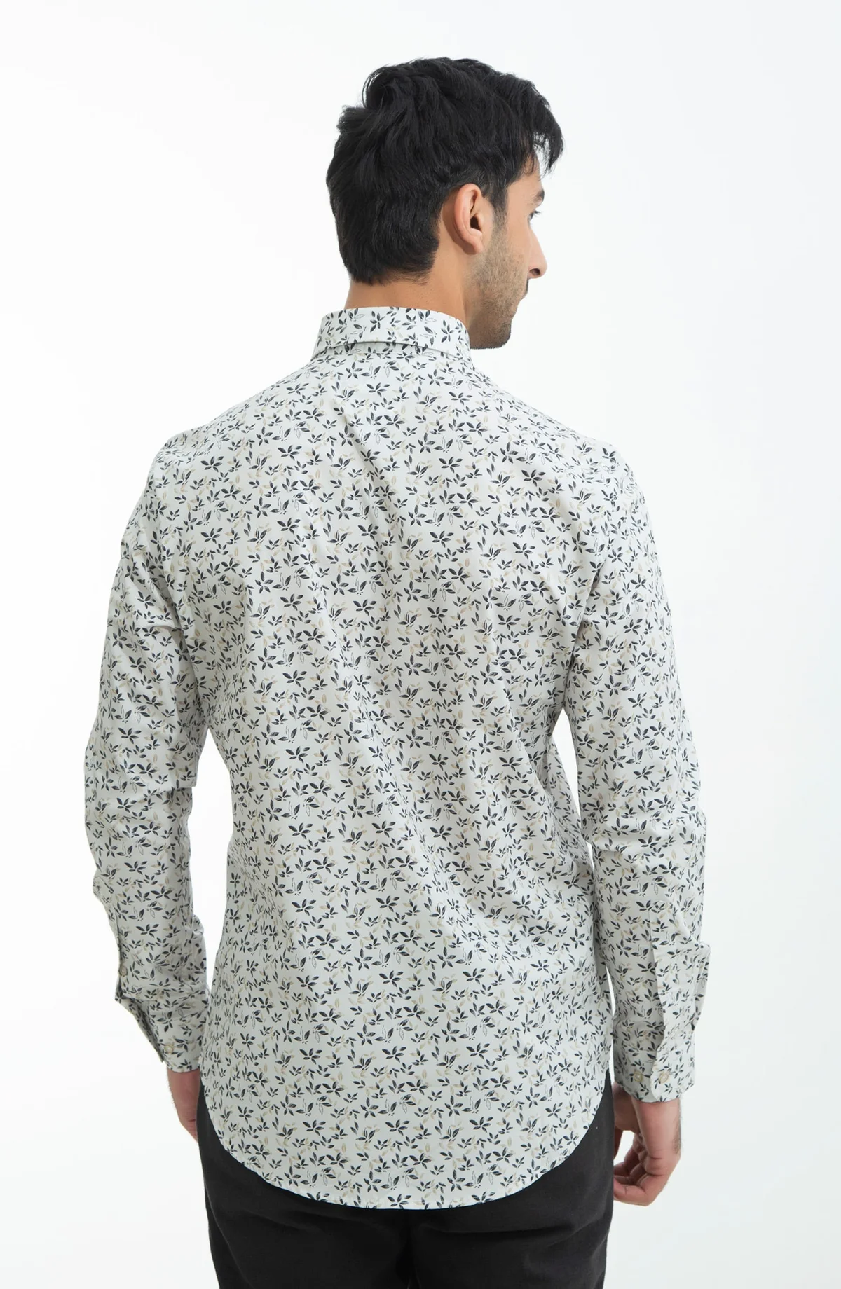 PRINTED SHIRT  - OFF WHITE - view 4