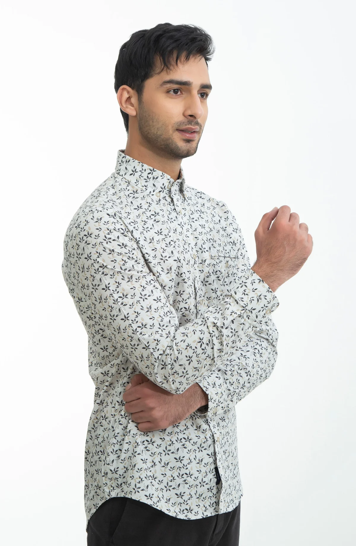 PRINTED SHIRT  - OFF WHITE - view 2