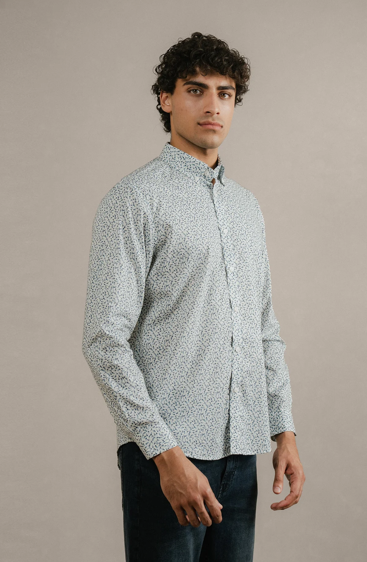 PRINTED SHIRT  - WHITE - view 2