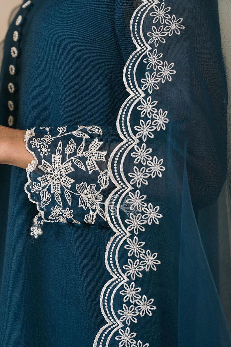CERULEAN-2PC (SHIRT & DUPATTA) - view 2