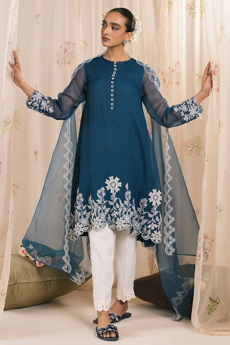 CERULEAN-2PC (SHIRT & DUPATTA) - view 3