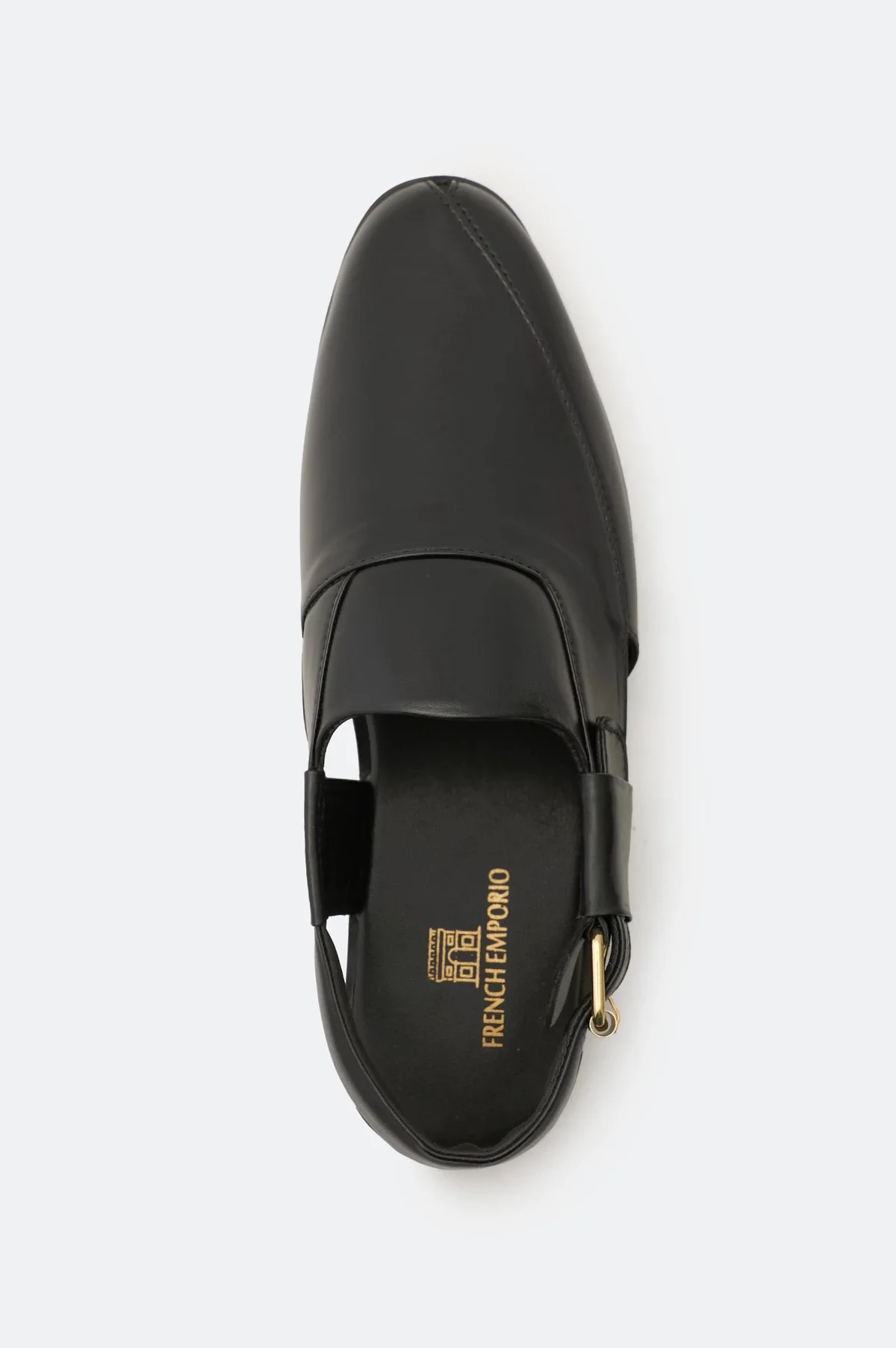 Black Peshawari Sandal - view 3