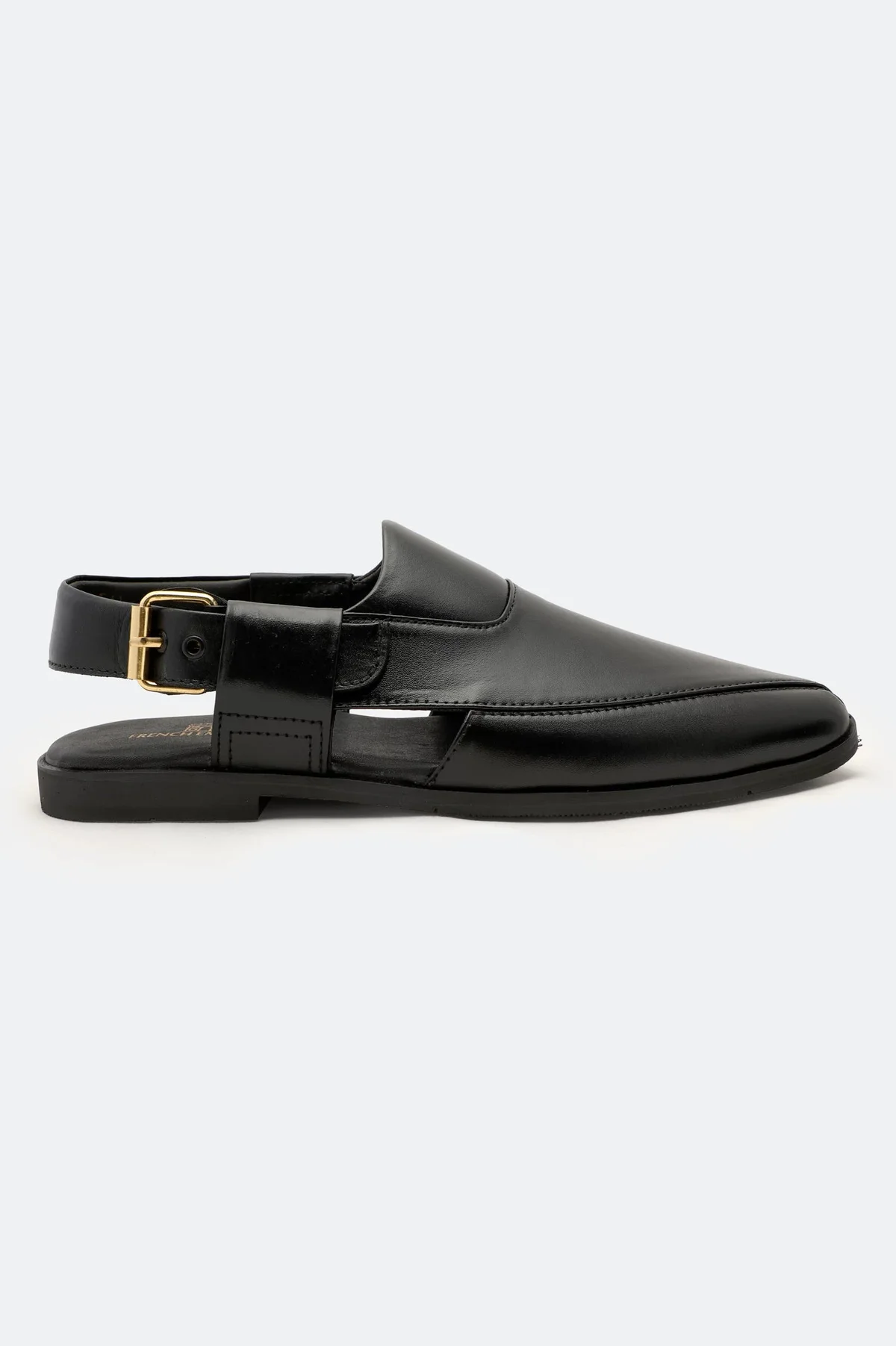 Black Peshawari Sandal - view 2
