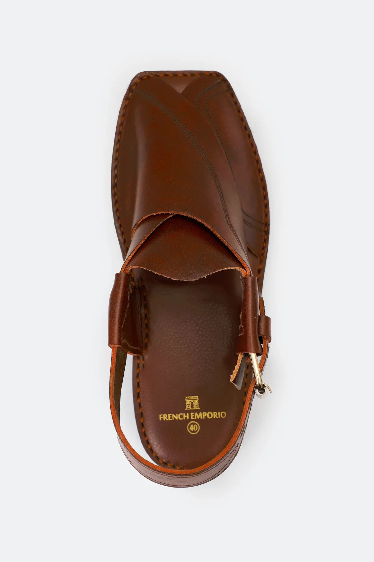 Tan Men's Sandal - view 3