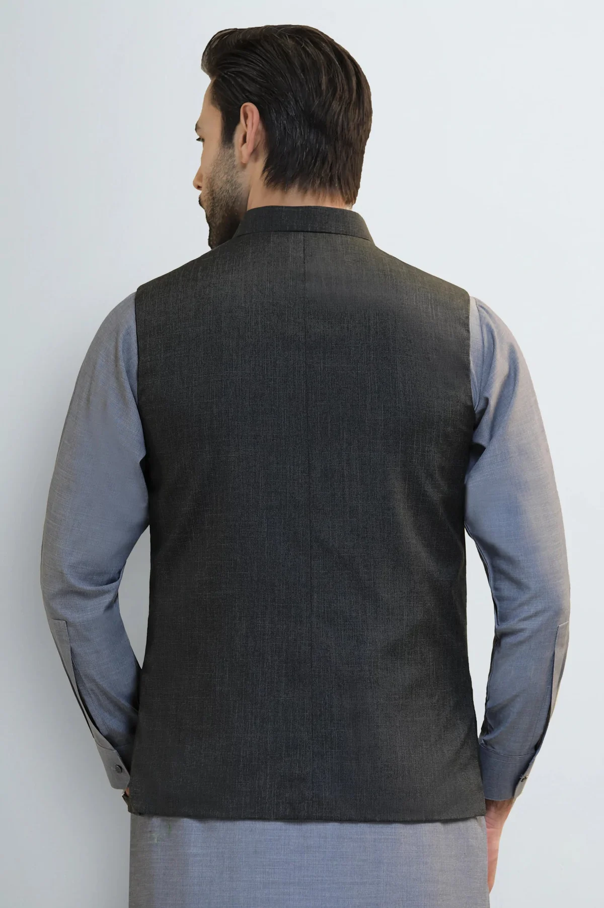 Dark Grey Waistcoat - view 4