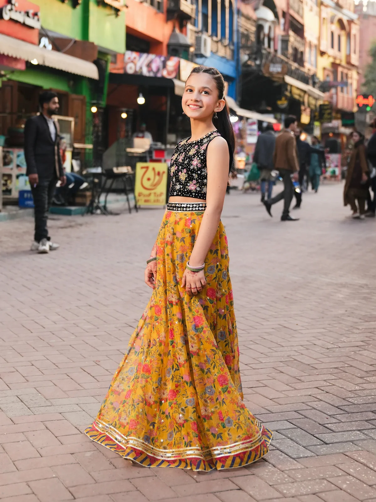 Girl's Yellow Pret - EGTPLEP5-50054CL - view 5