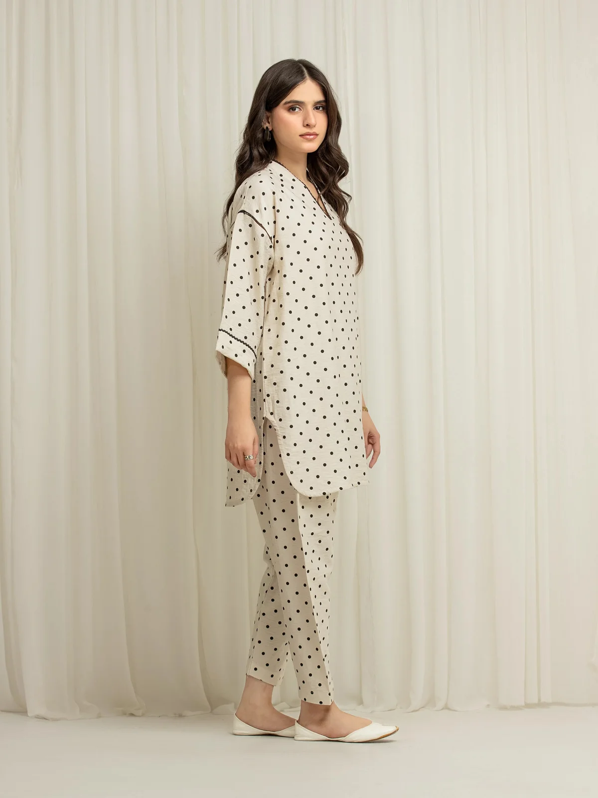 Pret Printed Linen Co-Ord Set - EWTKP6-86147ST - view 5