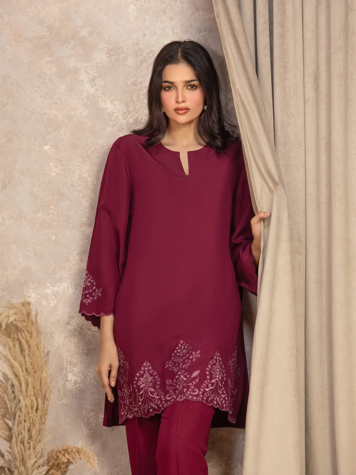 Pret Embroidered Viscose Co-Ord Set - EWTKED5-84060ST - view 2