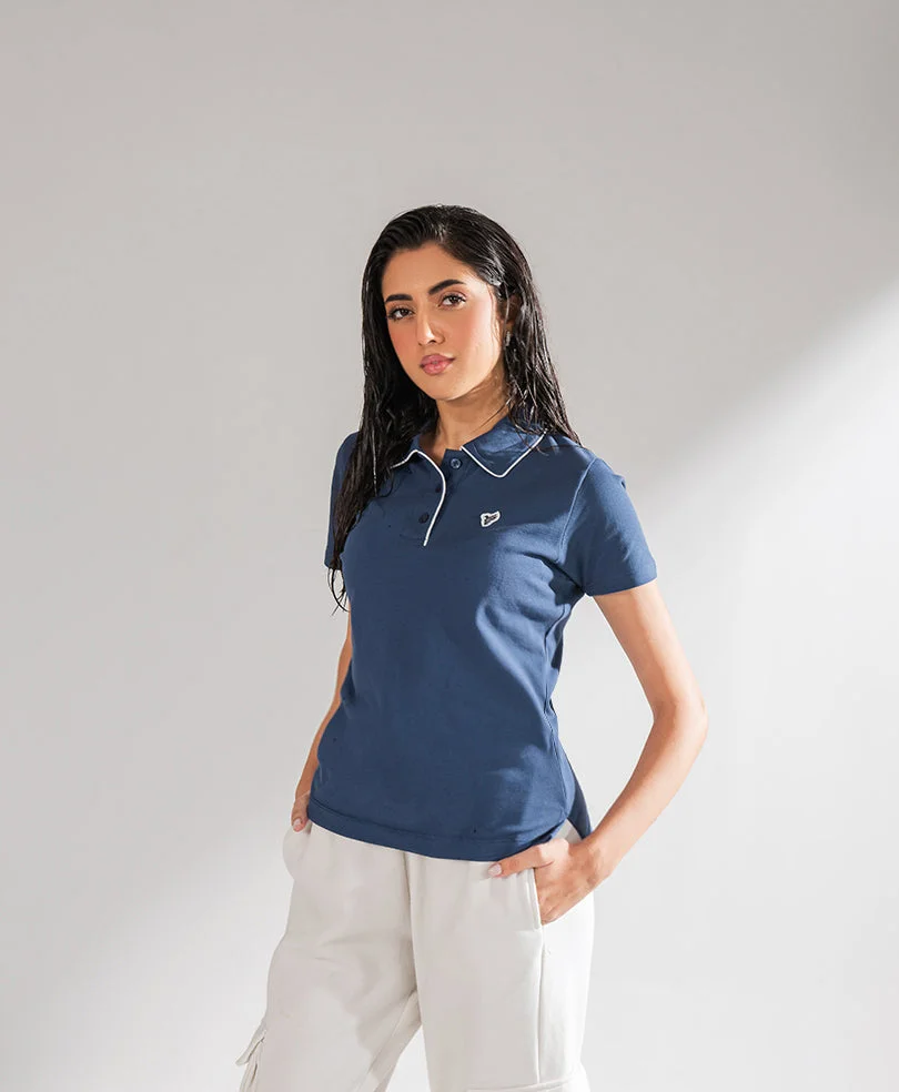 Blue Tennis POLO (Women) - view 5