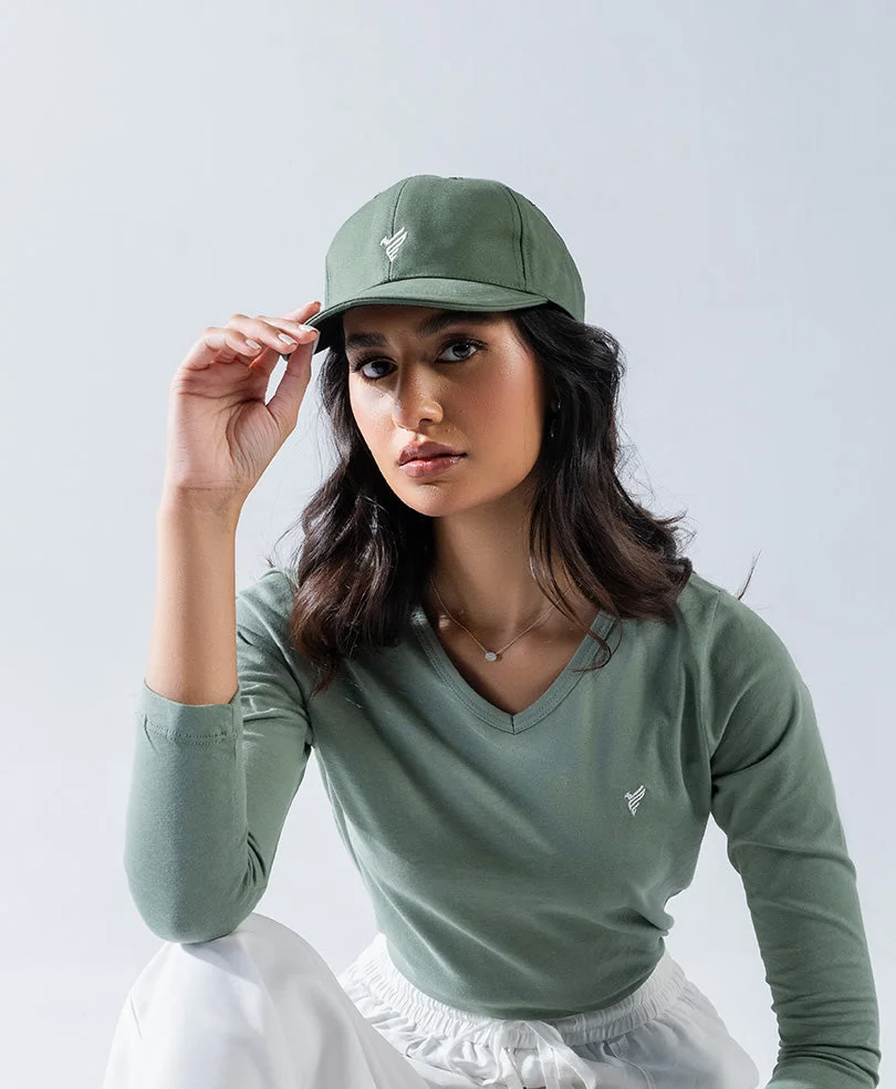 Olive FITTED Cap - view 5