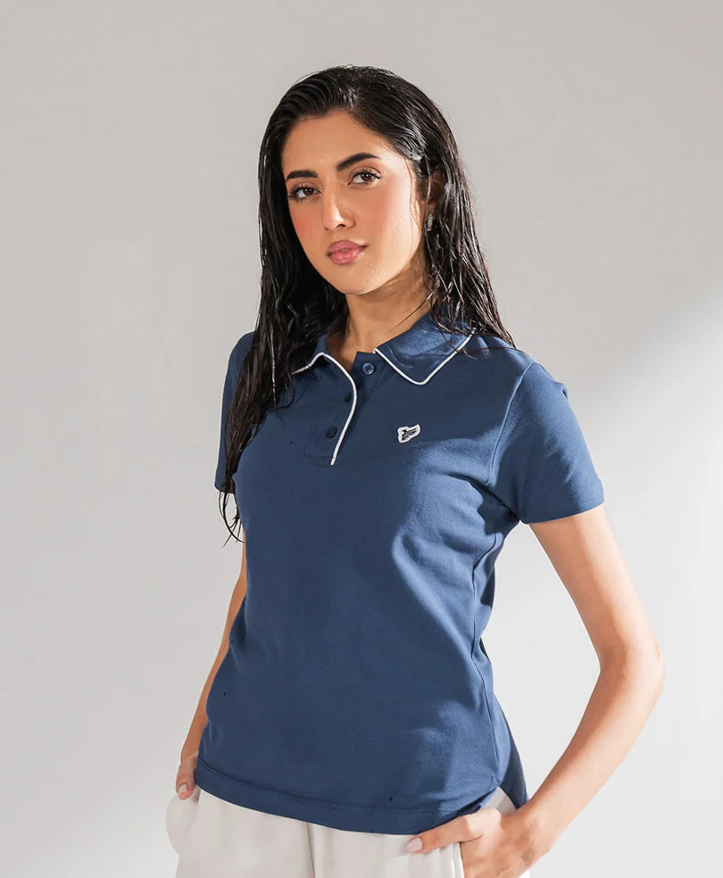 Blue Tennis POLO (Women) - view 2
