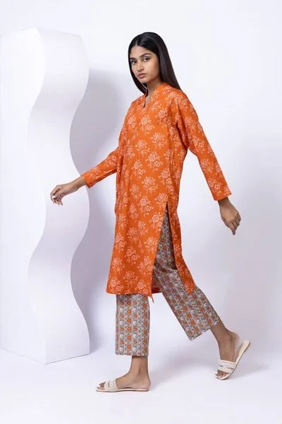 Printed Cambric Pants - 25-01EX5-11BA-VG_MULTI