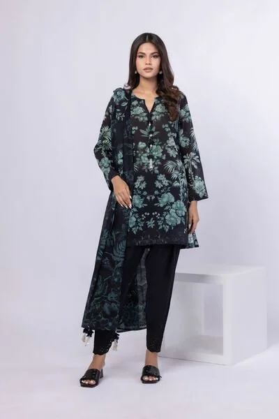 Embroidered Cambric Pants - 25-05S21-04BB-VG_MULTI