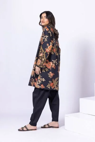 Dyed Cotton Viscose Shalwar - 25-01E03-08BA