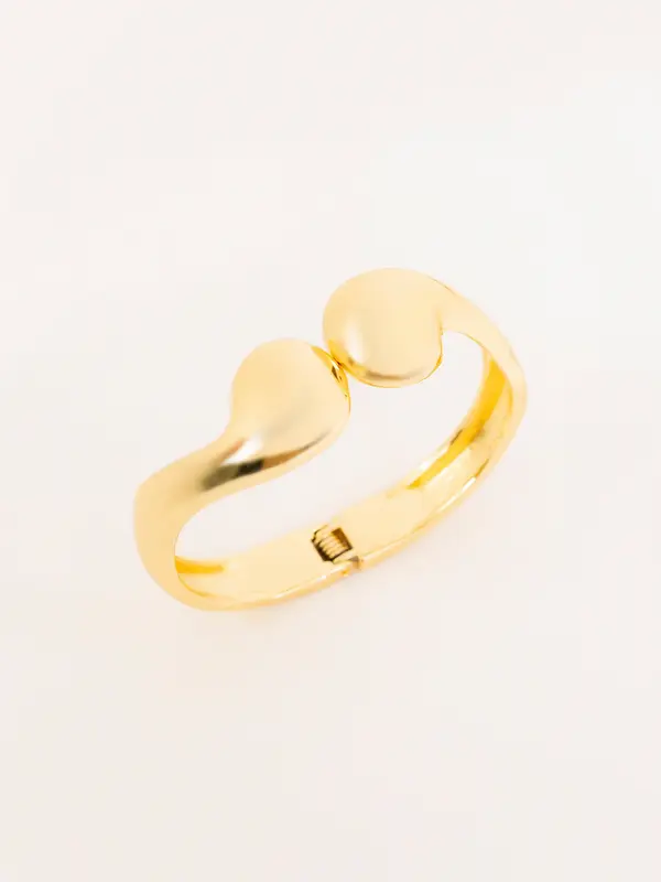 Sculptural Clasp Bracelet
