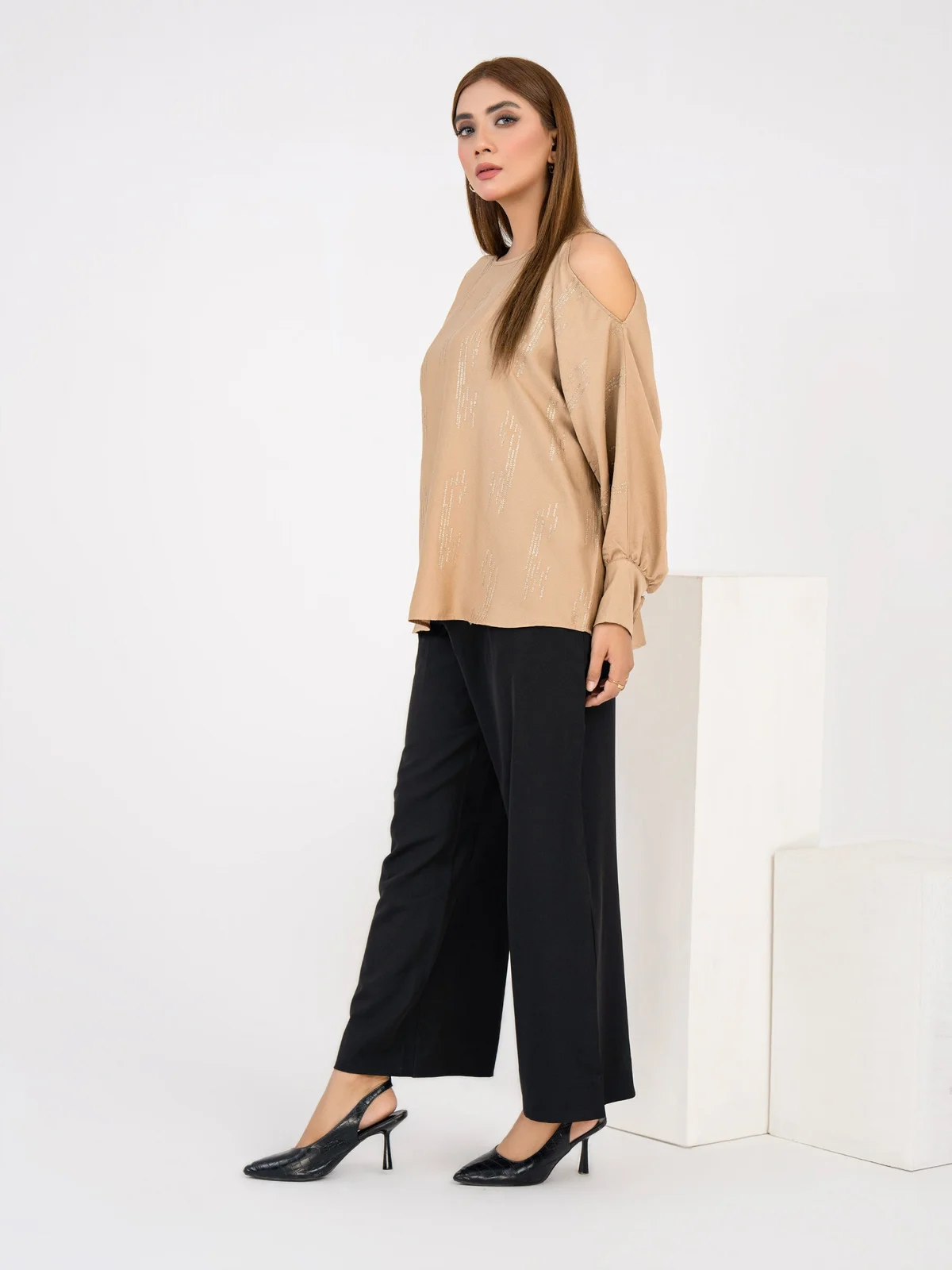 Viscose Top-Embroidered - view 4