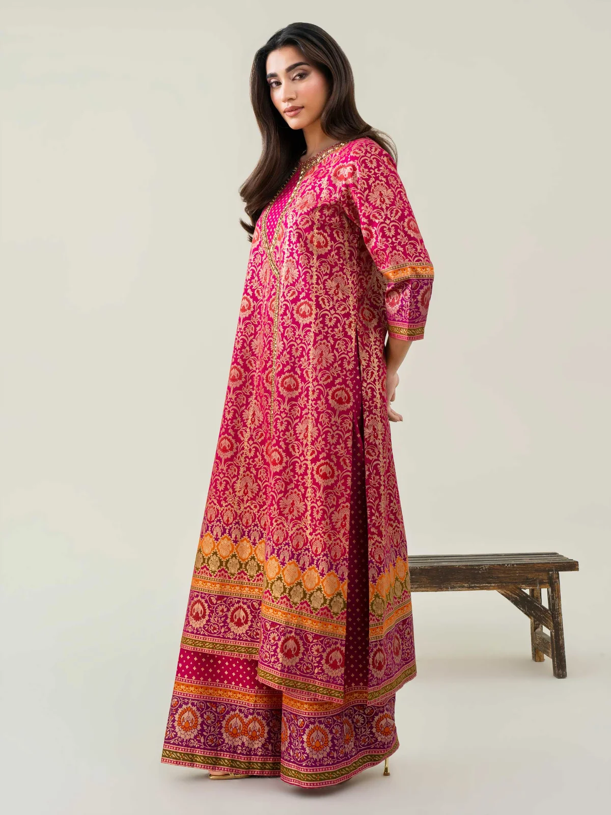 2 Piece Lawn Suit-Embellished (Pret) - view 4