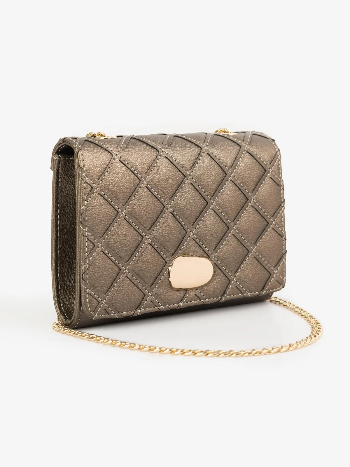 Quiltted Clutch - view 2