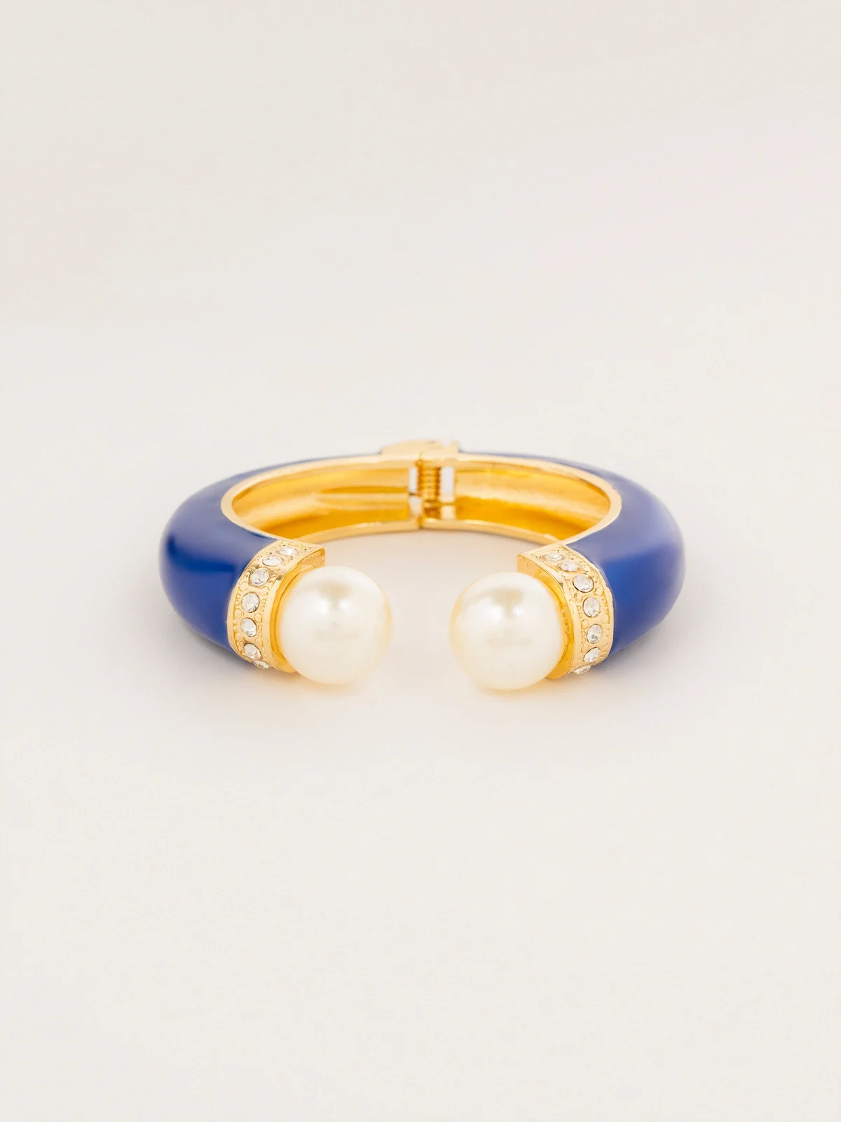 Enamel Pearl Bracelet