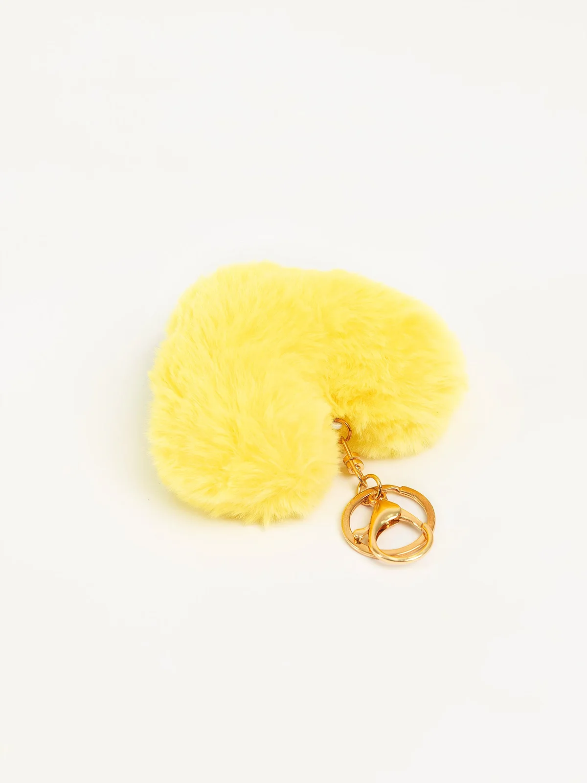 Pompom Heart Keychain - view 2