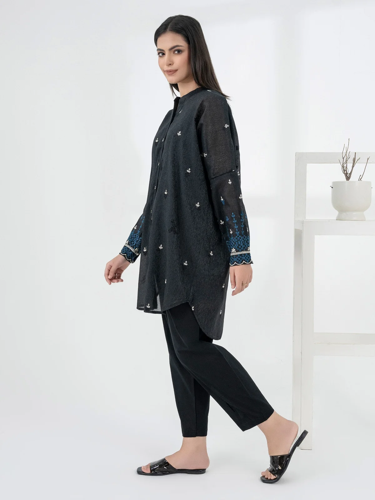 2 Piece Missouri Suit-Embroidered (Pret) - view 3