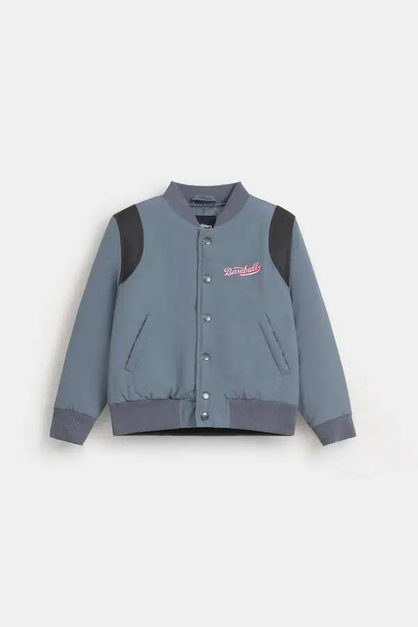 Varsity Puffer Jacket