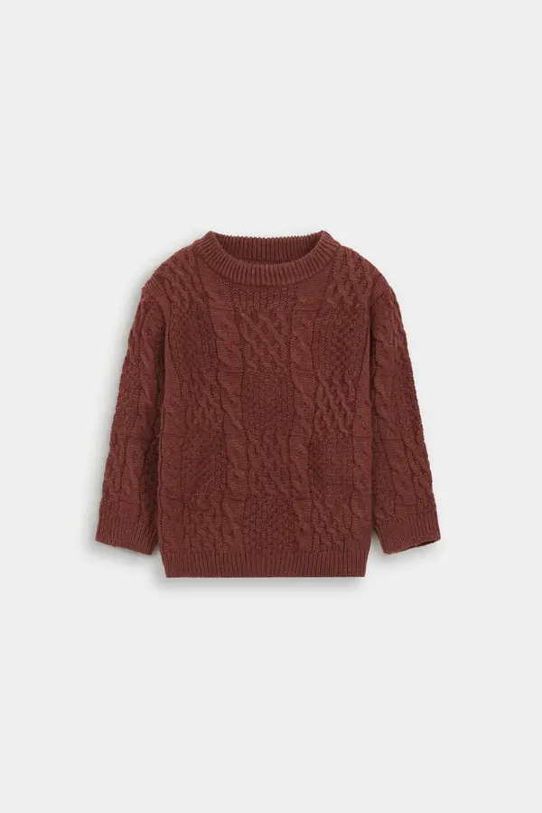 Basic Cable Knitted Sweater