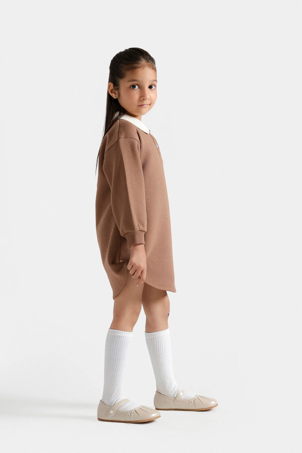 Graphic Polo Dress - view 5